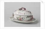 Terrine with lid on saucer by Anonymous