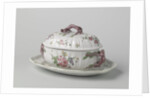 Terrine with lid on saucer by Anonymous