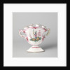 Flower Holder polychrome painted faience by Anonymous