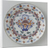 Dish polychrome faience by Anonymous