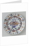 Dish polychrome faience by Anonymous