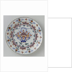 Dish polychrome faience by Anonymous