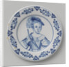 Dish with a Portrait of Prince William III as a Child by Anonymous