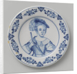 Dish with a Portrait of Prince William III as a Child by Anonymous