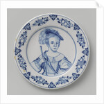 Dish with a Portrait of Prince William III as a Child by Anonymous