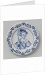 Dish with a Portrait of Prince William III as a Child by Anonymous