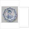Dish with a Portrait of Prince William III as a Child by Anonymous
