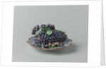 Terrine, in the form of a bunch of grapes, Blankenburg by Arie Blankers