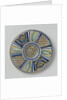 Plate with stylized motifs by Anonymous