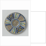 Plate with stylized motifs by Anonymous