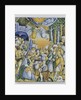 Plate with the adoration of Jesus by the Magi by workshop of Piero Bergantini