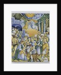 Plate with the adoration of Jesus by the Magi by workshop of Piero Bergantini