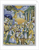 Plate with the adoration of Jesus by the Magi by workshop of Piero Bergantini