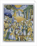 Plate with the adoration of Jesus by the Magi by workshop of Piero Bergantini