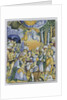 Plate with the adoration of Jesus by the Magi by workshop of Piero Bergantini