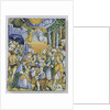Plate with the adoration of Jesus by the Magi by workshop of Piero Bergantini