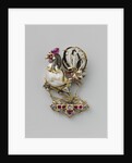 Pendant in the form of a cock by Anonymous