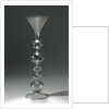 Wine glass with a hollow stem with five balls by Anonymous