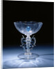 Wing Glass with six times lobed chalice by Anonymous
