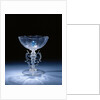 Wing Glass with six times lobed chalice by Anonymous