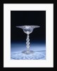 Chalice Glass with bell-shaped calyx with ribs by Anonymous