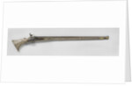 Matchlock Musket with flint lock of later period, Anonymous by Richard Bower