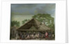 Diorama of a slave dance by Gerrit Schouten