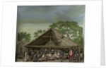 Diorama of a slave dance by Gerrit Schouten