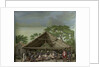 Diorama of a slave dance by Gerrit Schouten