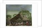 Diorama of a slave dance by Gerrit Schouten