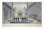 Legation of the VOC at the monarch of Kandy by Jan Brandes