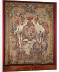Weapon Carpet of King William III, governor of the Netherlands, and Queen Mary II Stuart, stadhouder by Anonymous