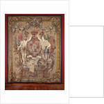 Weapon Carpet of King William III, governor of the Netherlands, and Queen Mary II Stuart, stadhouder by Anonymous