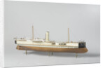 Model of the ramming ship Taurus 'ramtorenschip Stier' by Laird Brothers