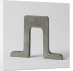 Cross section of a hollow iron long connection by Anonymous