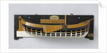 Half Model of a fork gunboat by Anonymous