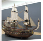 Model of the William Rex, Cornelis Moesman by Adriaen de Vriend
