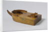 Model of two different designs for the gun platform on the bow by Anonymous