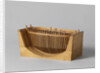 Model of a ship door in its rabbets by Antoine Groignard