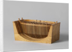 Model of a ship door in its rabbets by Antoine Groignard