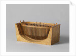 Model of a ship door in its rabbets by Antoine Groignard