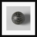 Bullet that C. J. Krayenhoff baron was shot in the abdomen by Anonymous