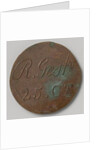 Rijksgestichten Ommerschans and Veenhuizen, home currency beaten by order of the Charity Society worth 25 cents by Anonymous