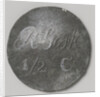 Rijksgestichten Ommerschans and Veenhuizen, home currency beaten by order of the Charity Society worth half cent by Anonymous