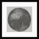 Rijksgestichten Ommerschans and Veenhuizen, home currency beaten by order of the Charity Society worth half cent by Anonymous