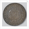 Twenty-eight pence, siege of Leiden, emergency coin made of silver from churches and monasteries by Anonymous