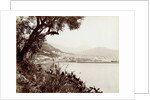 View of Salerno Italy and its harbor by Fratelli Alinari