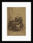 Portrait of Elchanon Verveer by Maurits Verveer