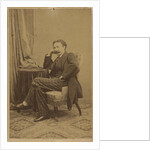 Portrait of Elchanon Verveer by Maurits Verveer