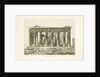 Parthenon (east side), Acropolis, Athens by Eugène Piot